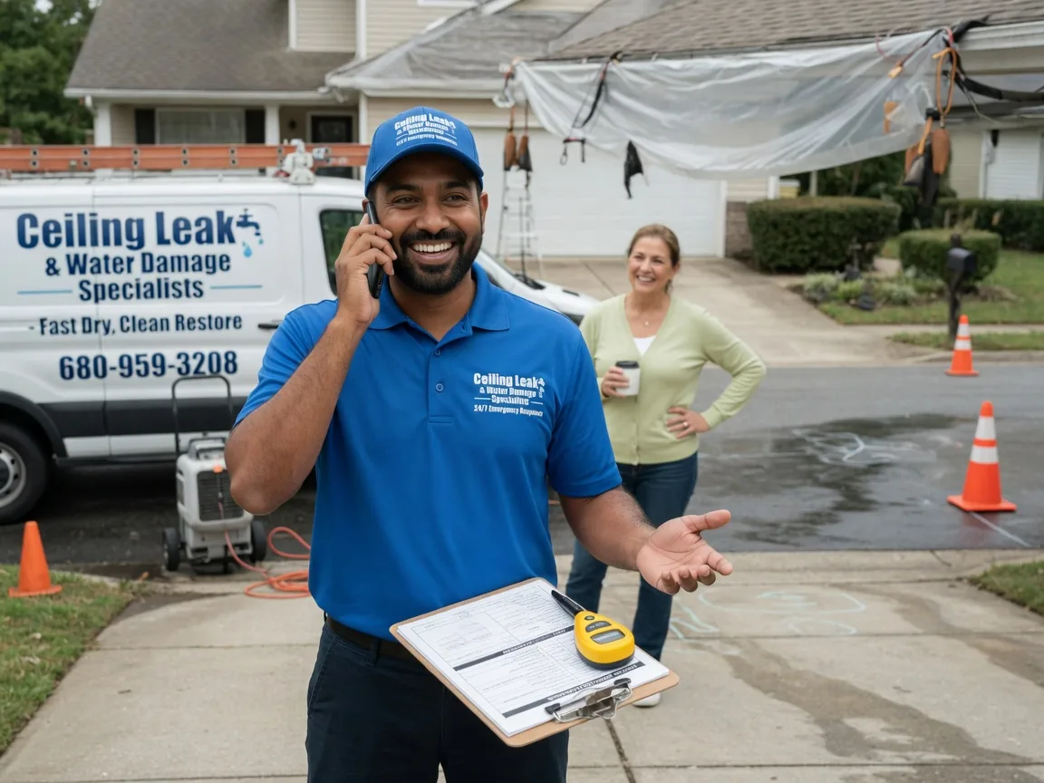 Ceiling Leak Cleanup Horatio, AR FAQs