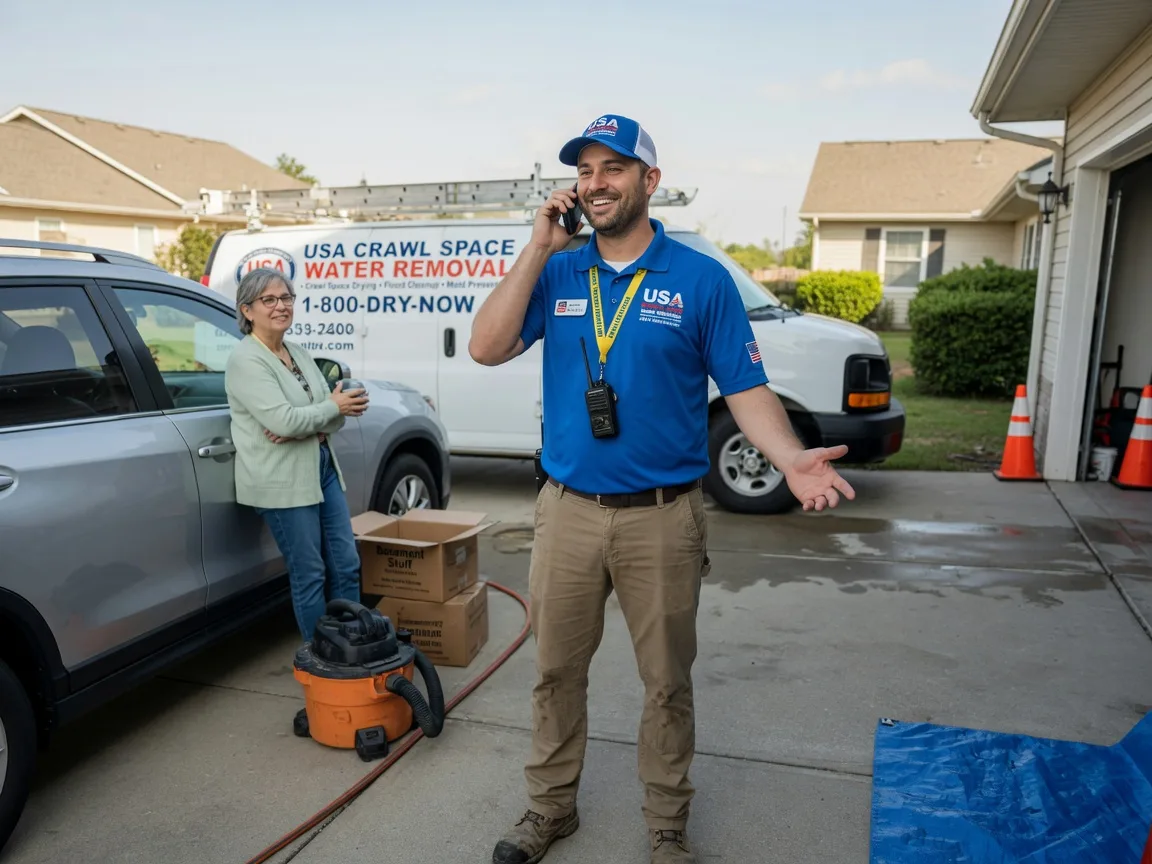 Crawl Space Water Removal Horatio, AR FAQs